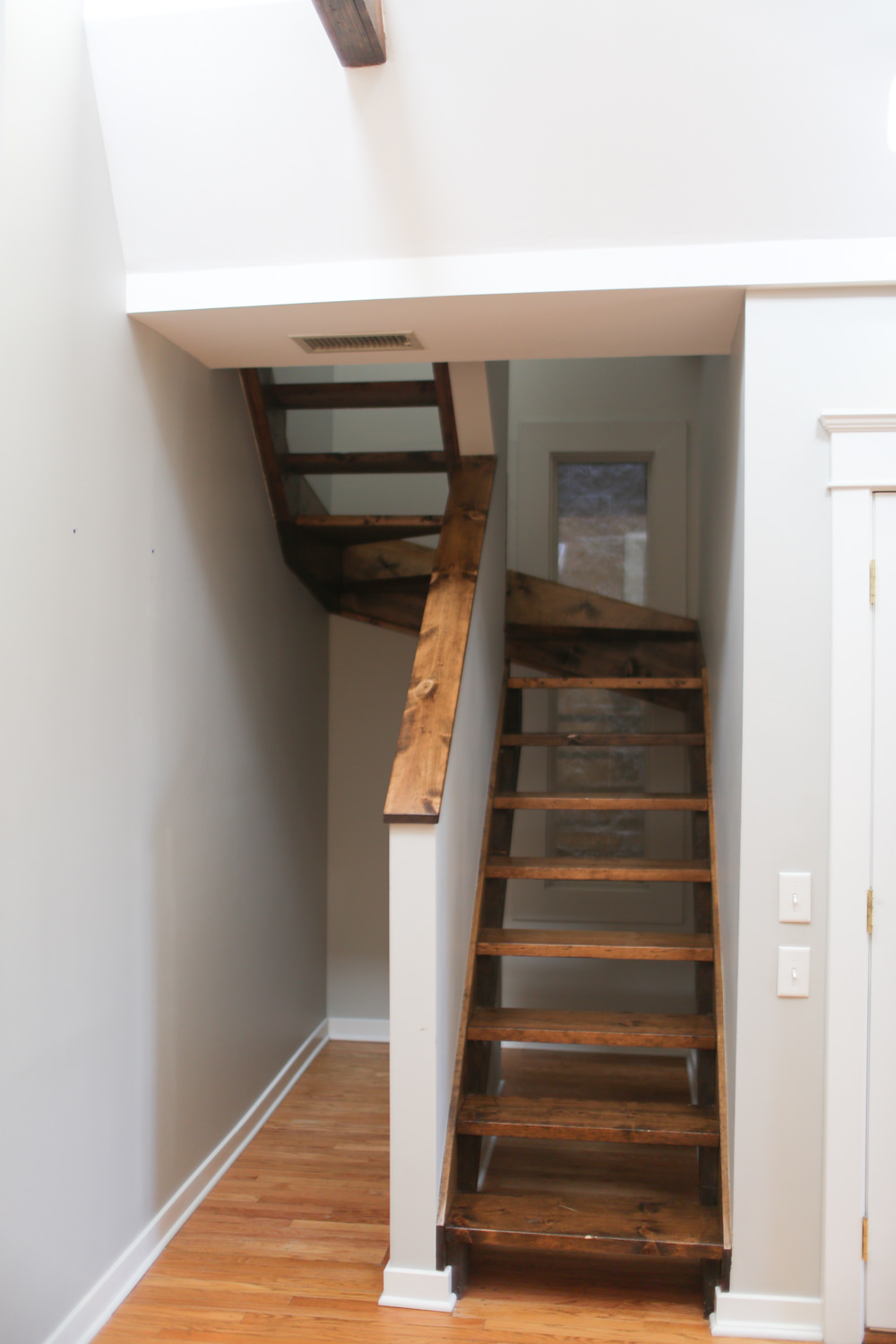 stairs before
