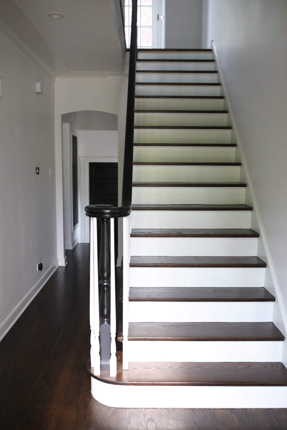 Our Sisal Stair Runner Before and After