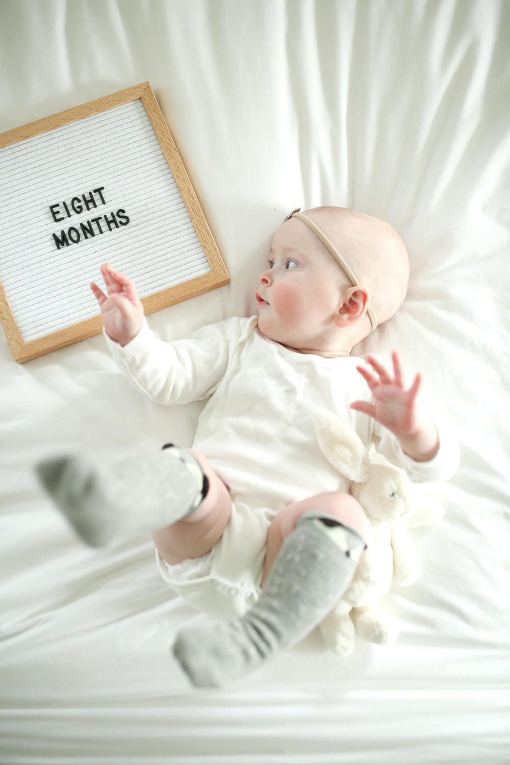 8 month sales completed baby