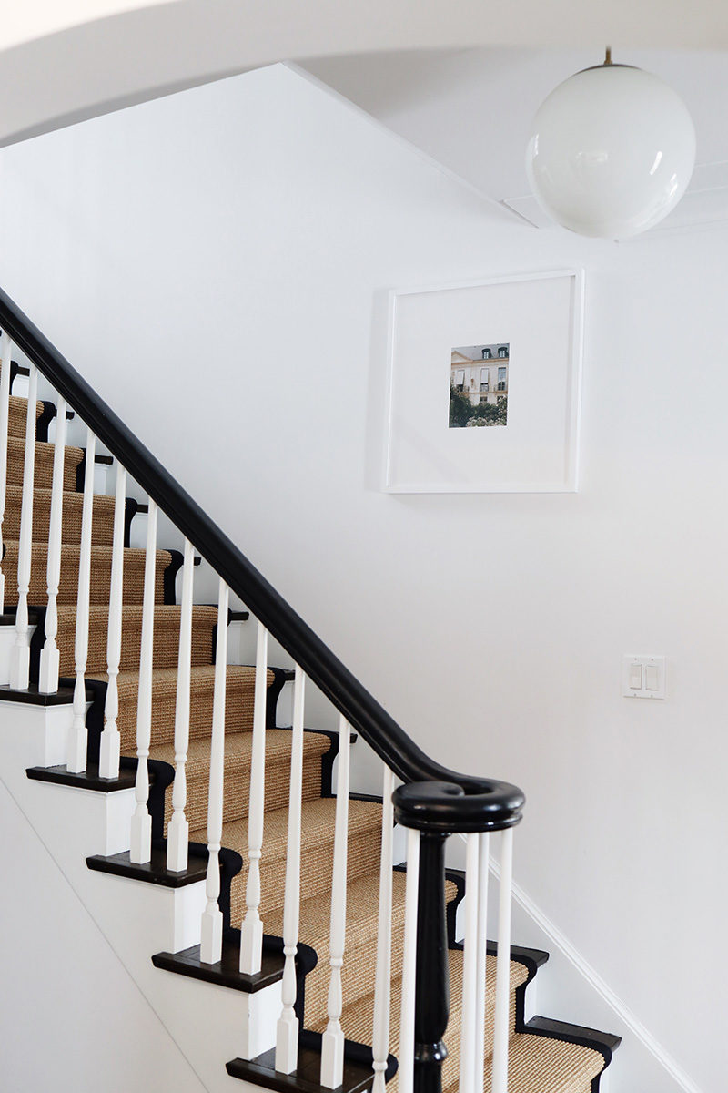 How to Arrange a Stairway Gallery Wall