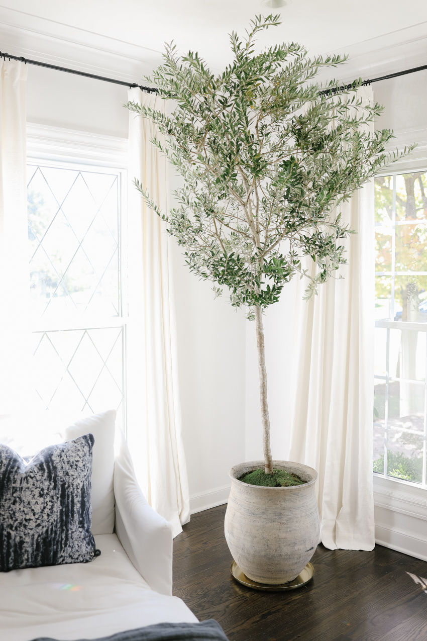 Artificial Olive Tree With Pot - Bloomr