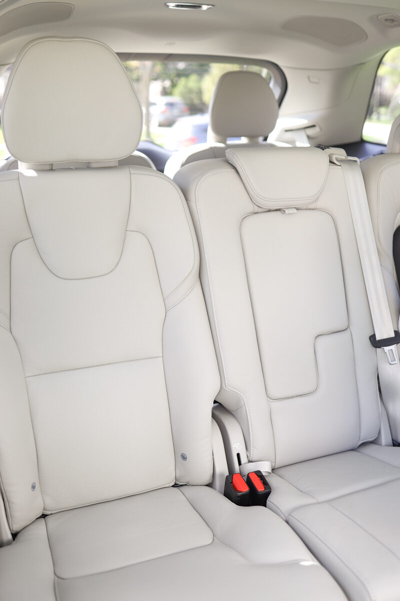 XC90 i-Size/ISOFIX mounting points for child seats