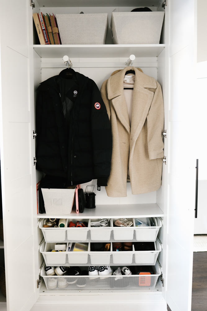 IKEA Closet: Our Pax Entry and Coat Closet