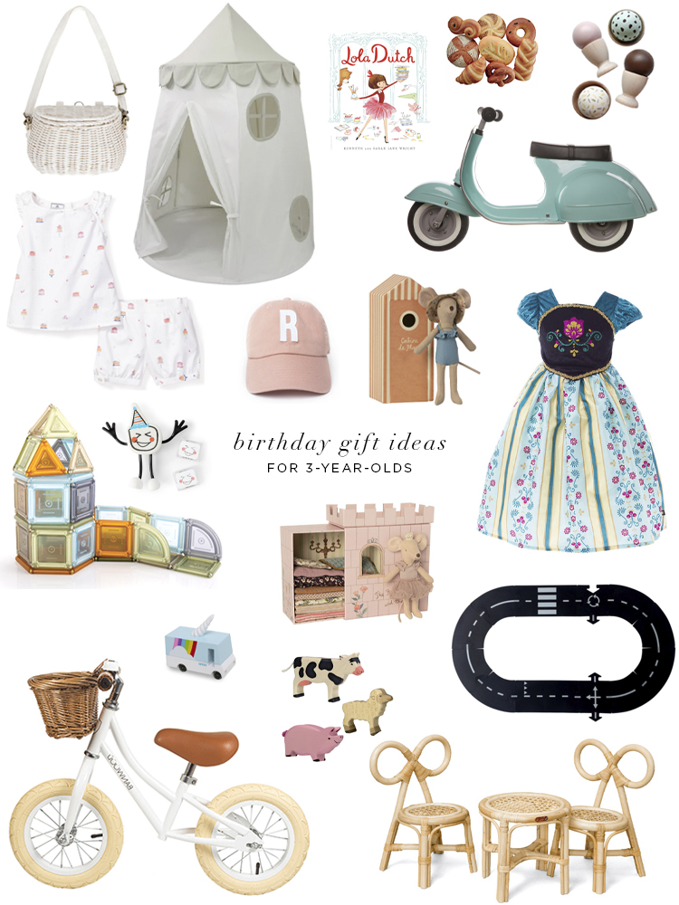 Birthday Gift Ideas for 3-Year-Olds