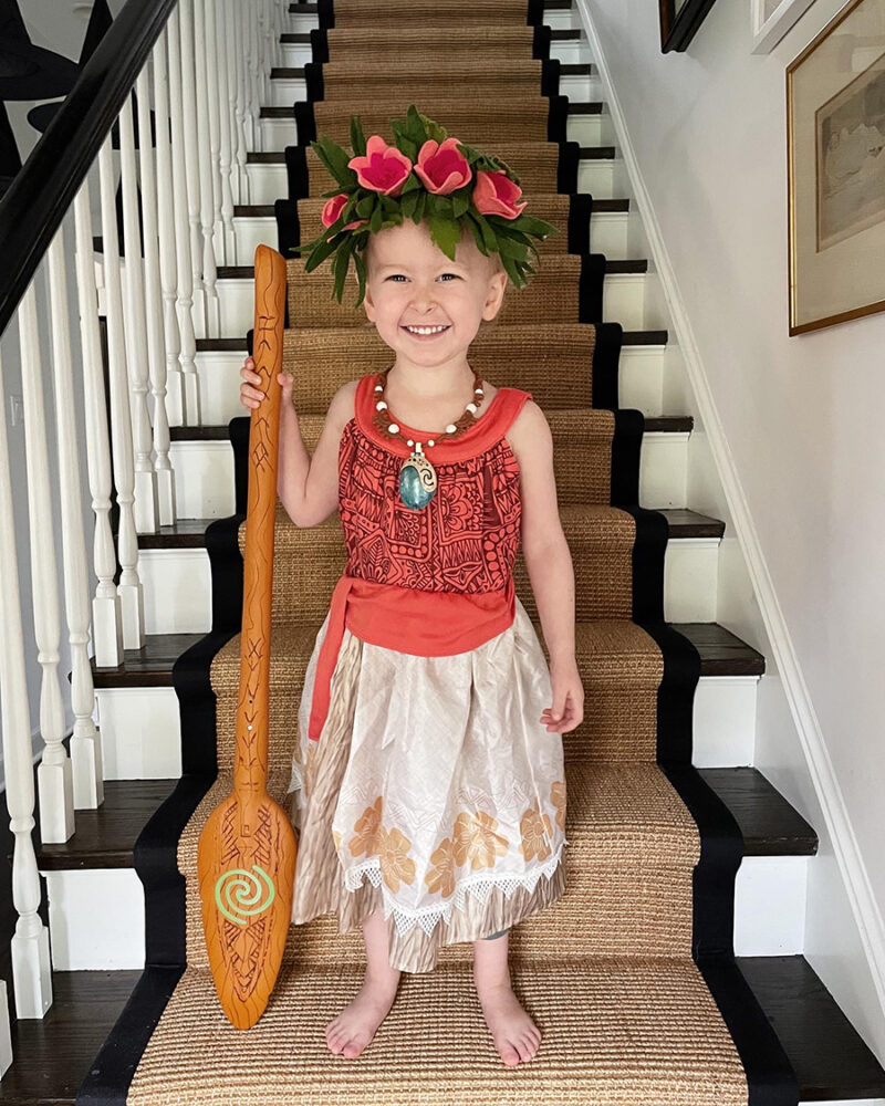 Moana Costumes for The Whole Family (adults, kids, and dogs)
