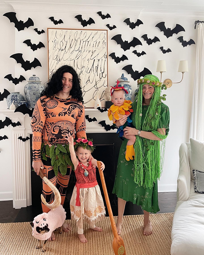 Moana family for Halloween