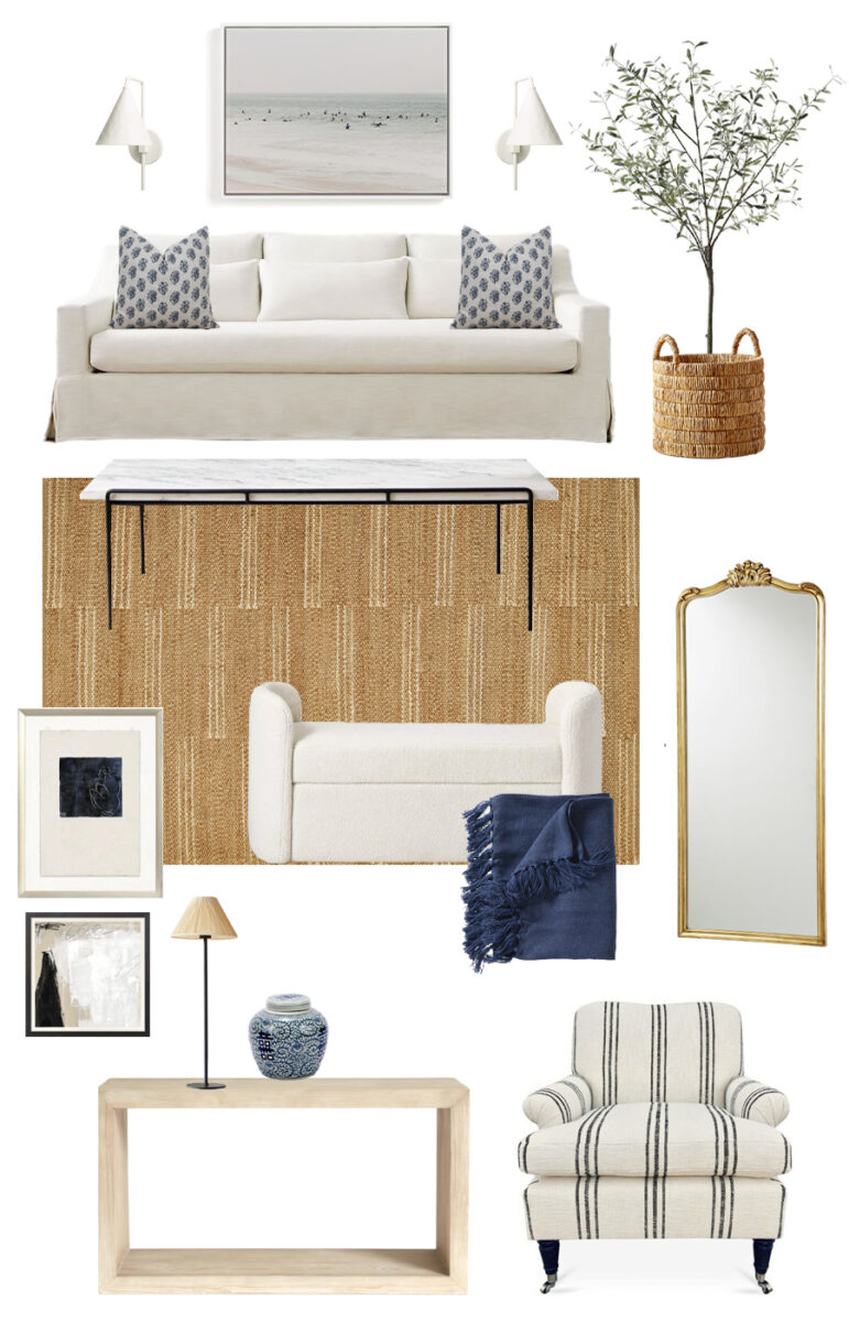 Modern Traditional Living Room A Modern Traditional (and Neutral) Living Room