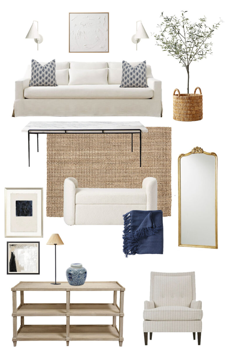 Modern store traditional couch