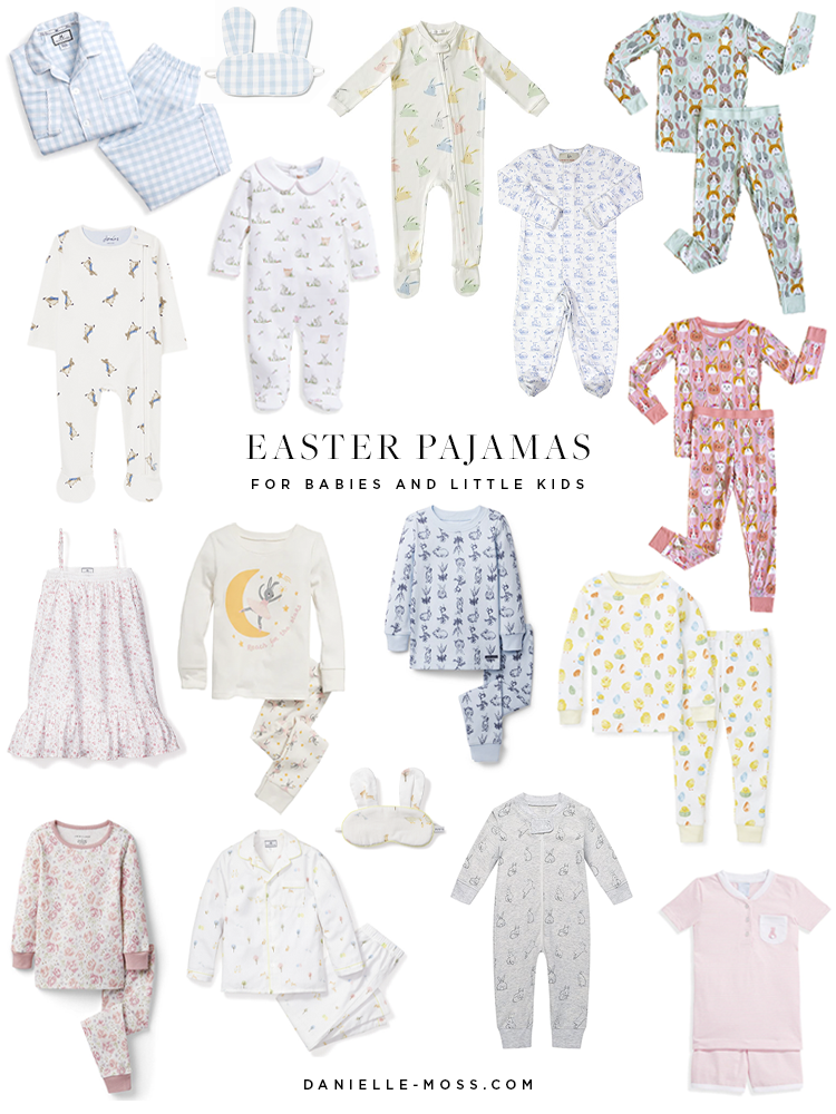 The Cutest Easter Pajamas for Kids - Danielle Moss