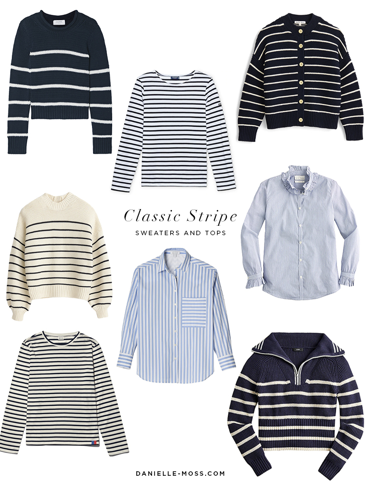 My Favorite Stripe Sweaters and Tops