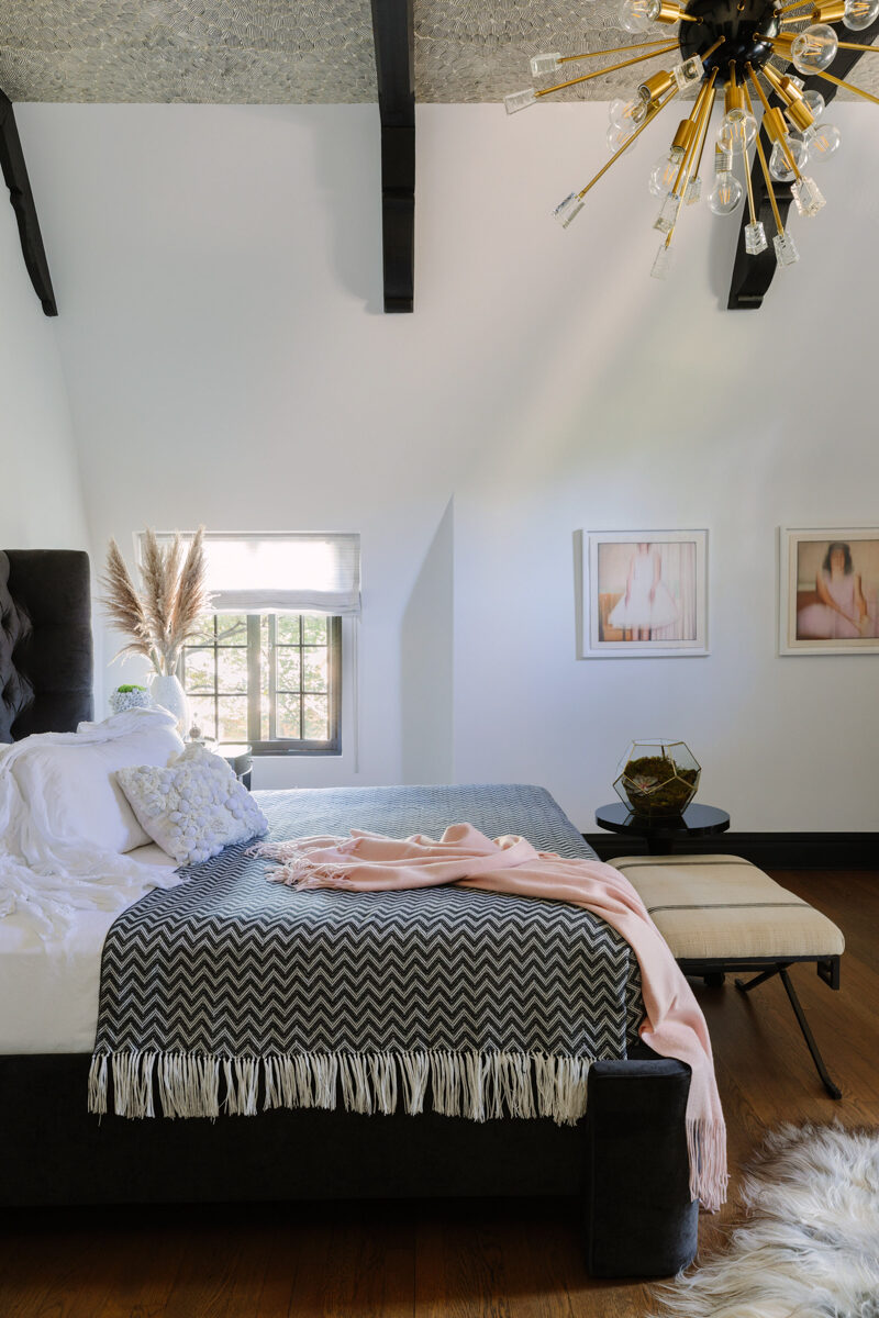 tudor home bedroom design