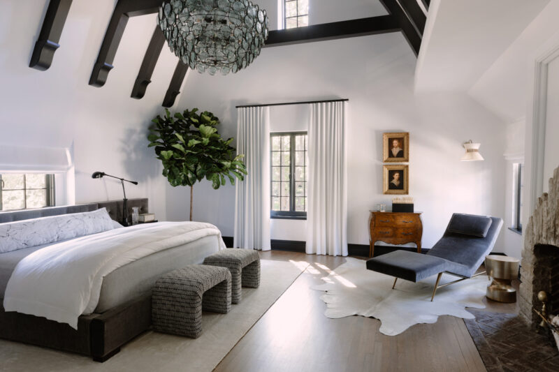 tudor home bedroom design