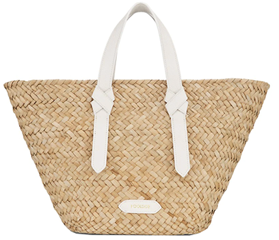 Moroccan Palm Basket Bag Hand Woven Round Straw Bags – Mineli's Closet