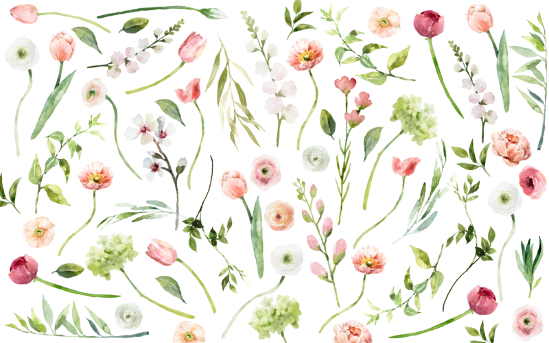 Floral Tech Backgrounds for Your Phone and Desktop