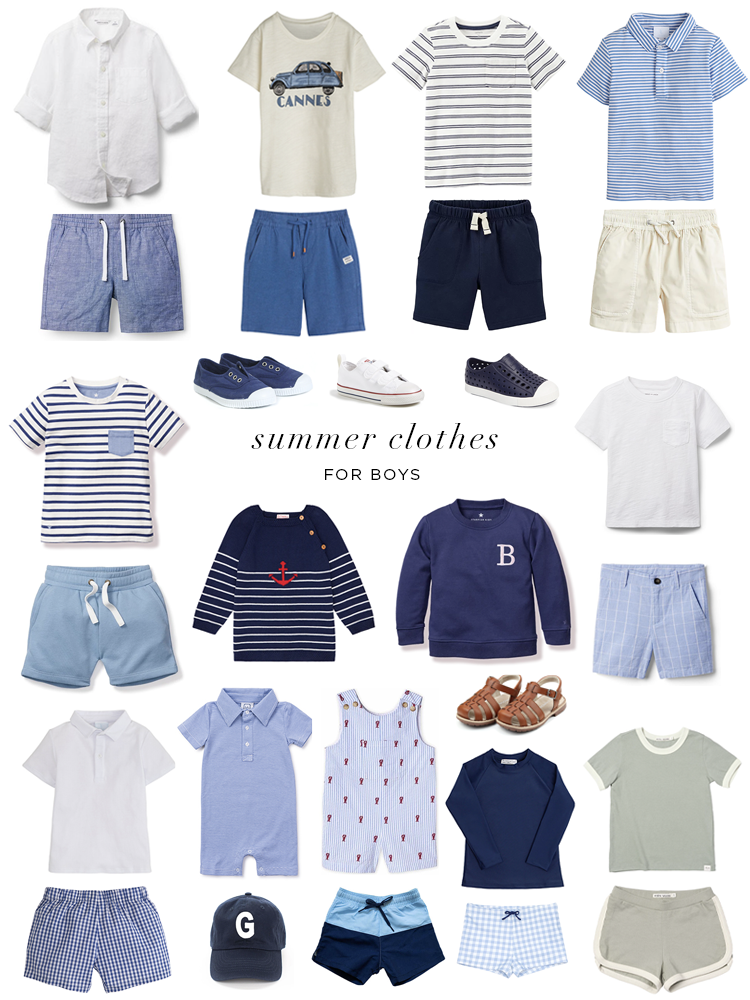 The Cutest Summer Clothes For Boys - Danielle Moss