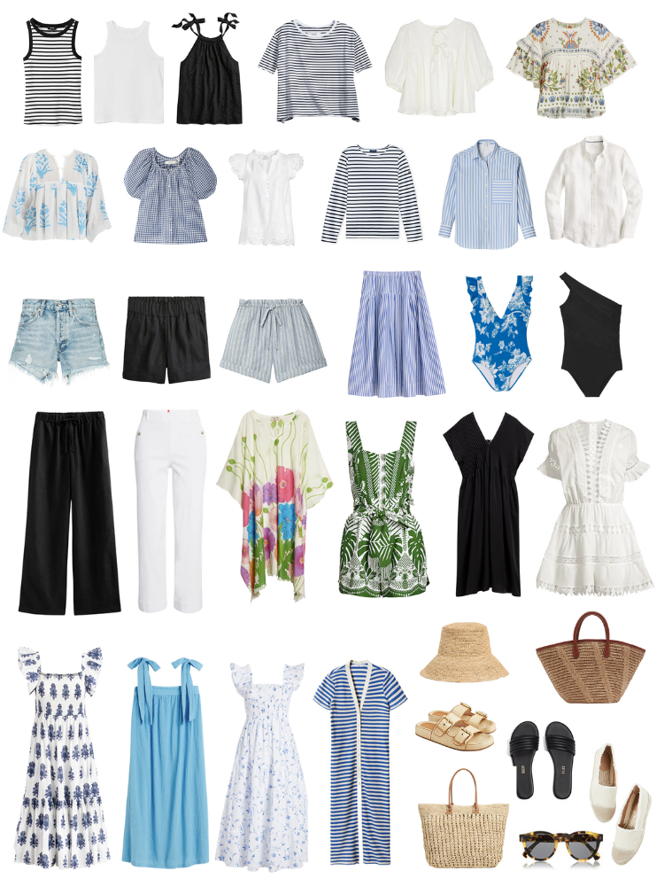 Summer Capsule Wardrobe Under $200