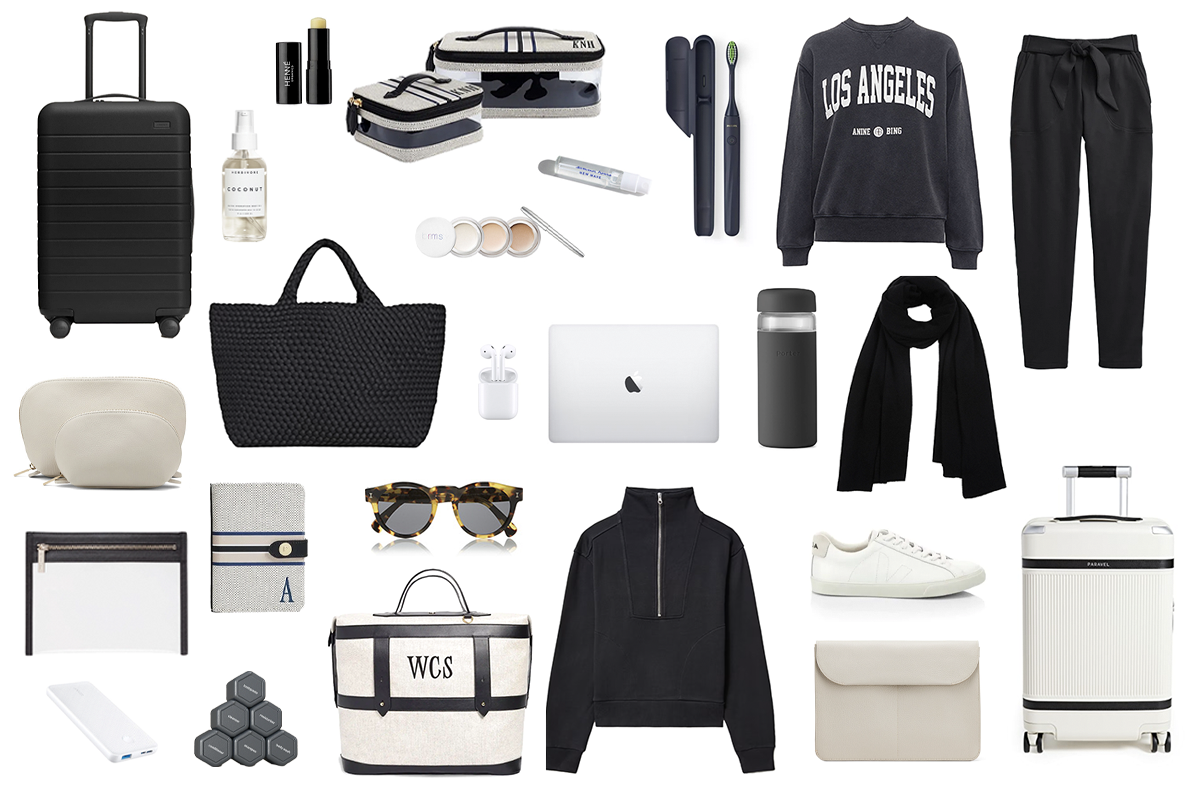 Women's Travel Essentials for a Long Flight