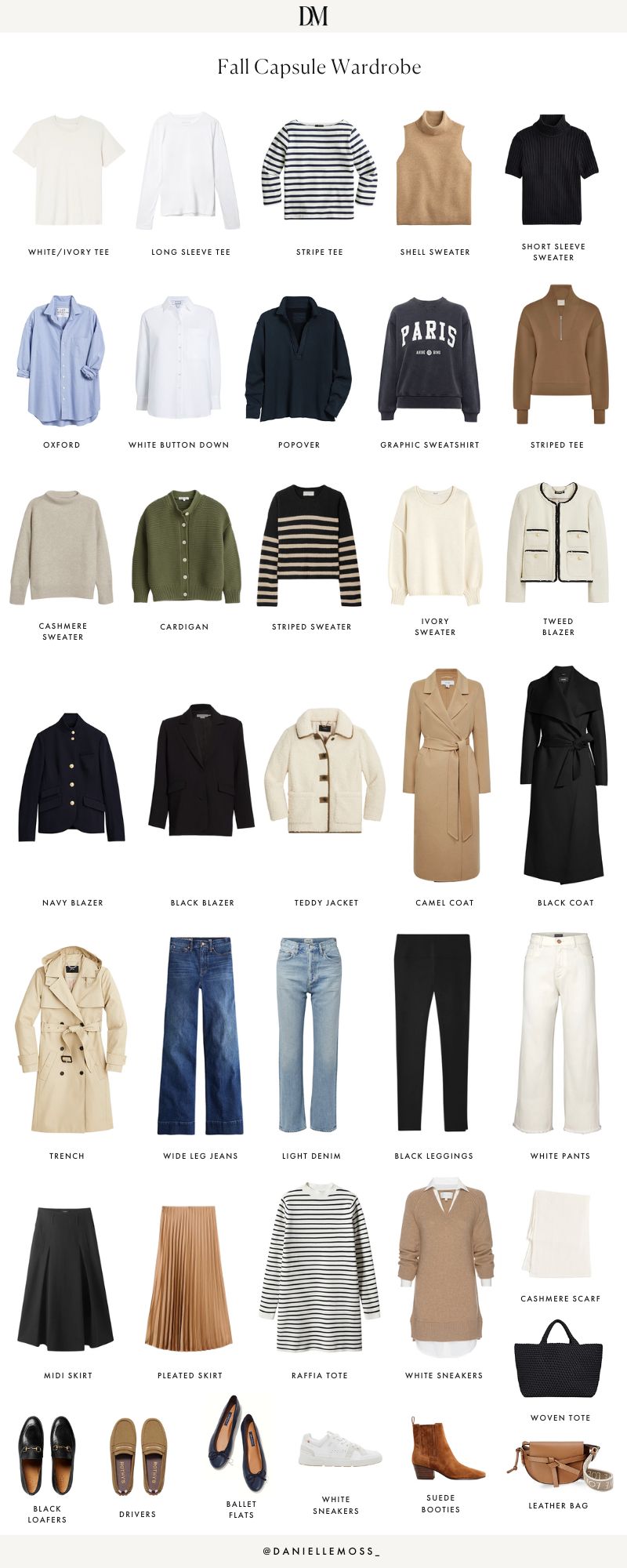 A Classic Fall Capsule Wardrobe