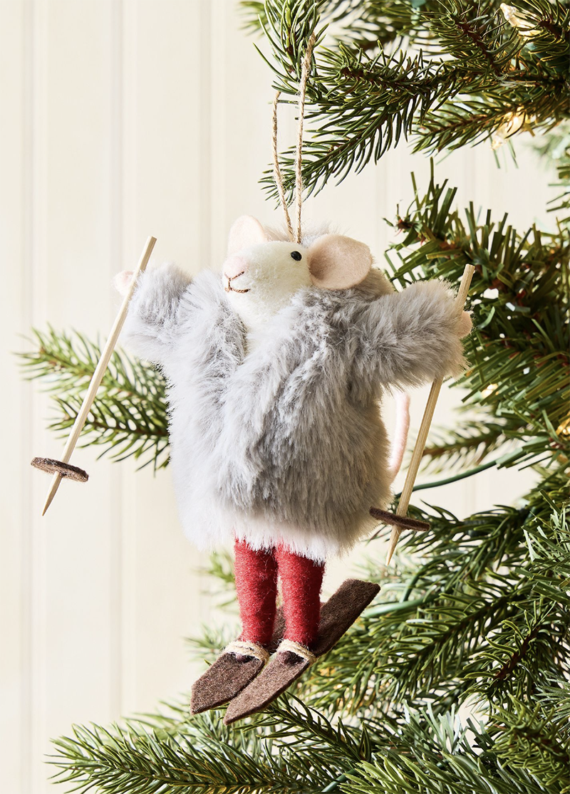 Felt Mice Ornaments