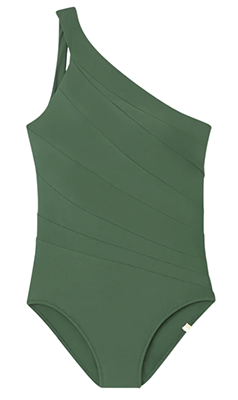 The Sidestroke - Olive  Swimsuits, Flattering swimwear, Flattering  swimsuits