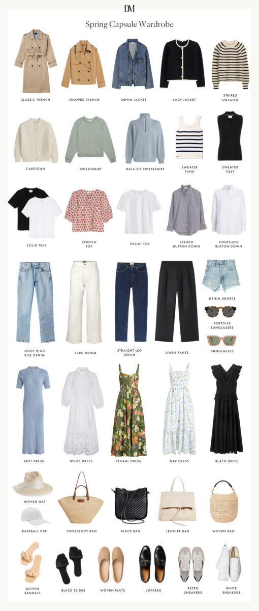 2024 Spring Capsule Wardrobe: The Pieces to Wear This Season