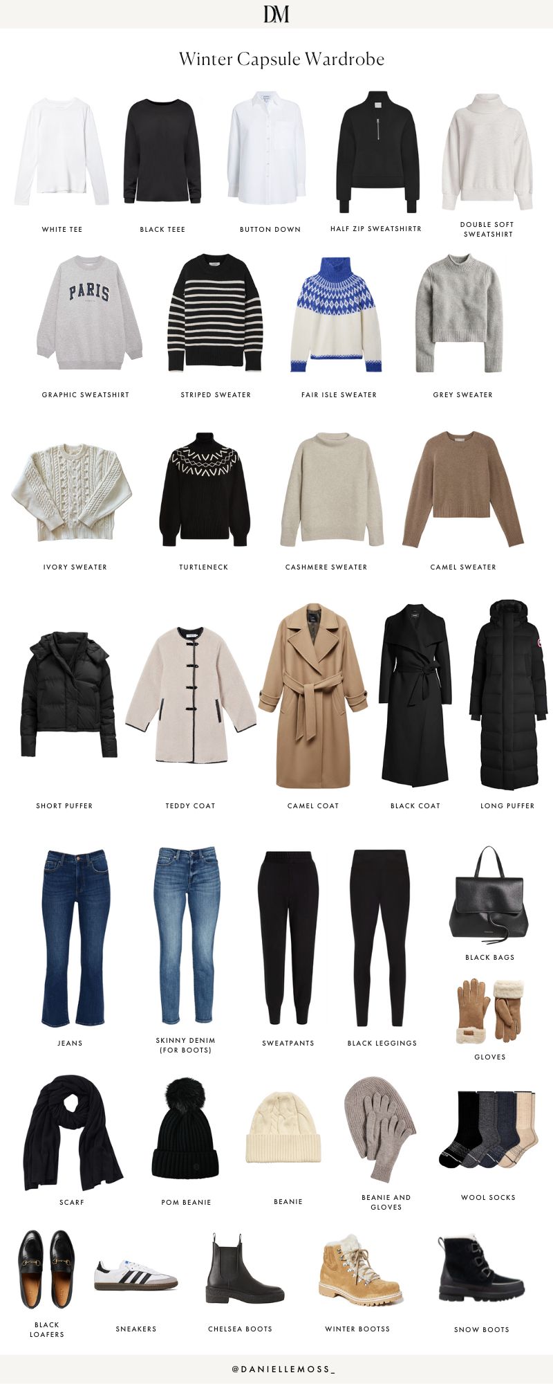 How to Create the Ultimate Neutral Winter Capsule Wardrobe